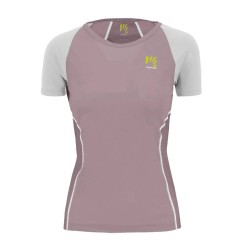 Kvinner t-skjorte Karpos Lavaredo Evo W Jersey Nirvana/Hvit